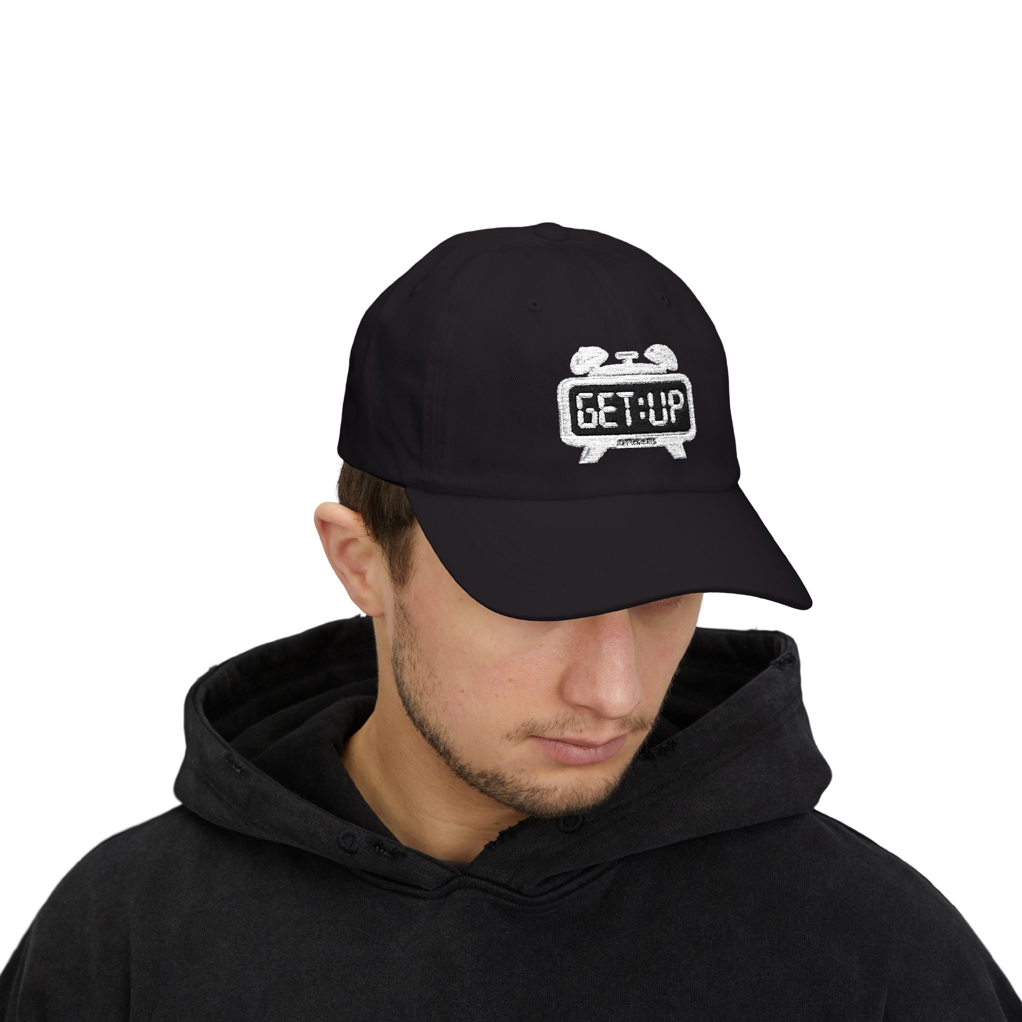 Get Up Classic Dad Cap, Casual Cap, Gift for Dad, Everyday Wear, Trendy Hat, Summer Accessory